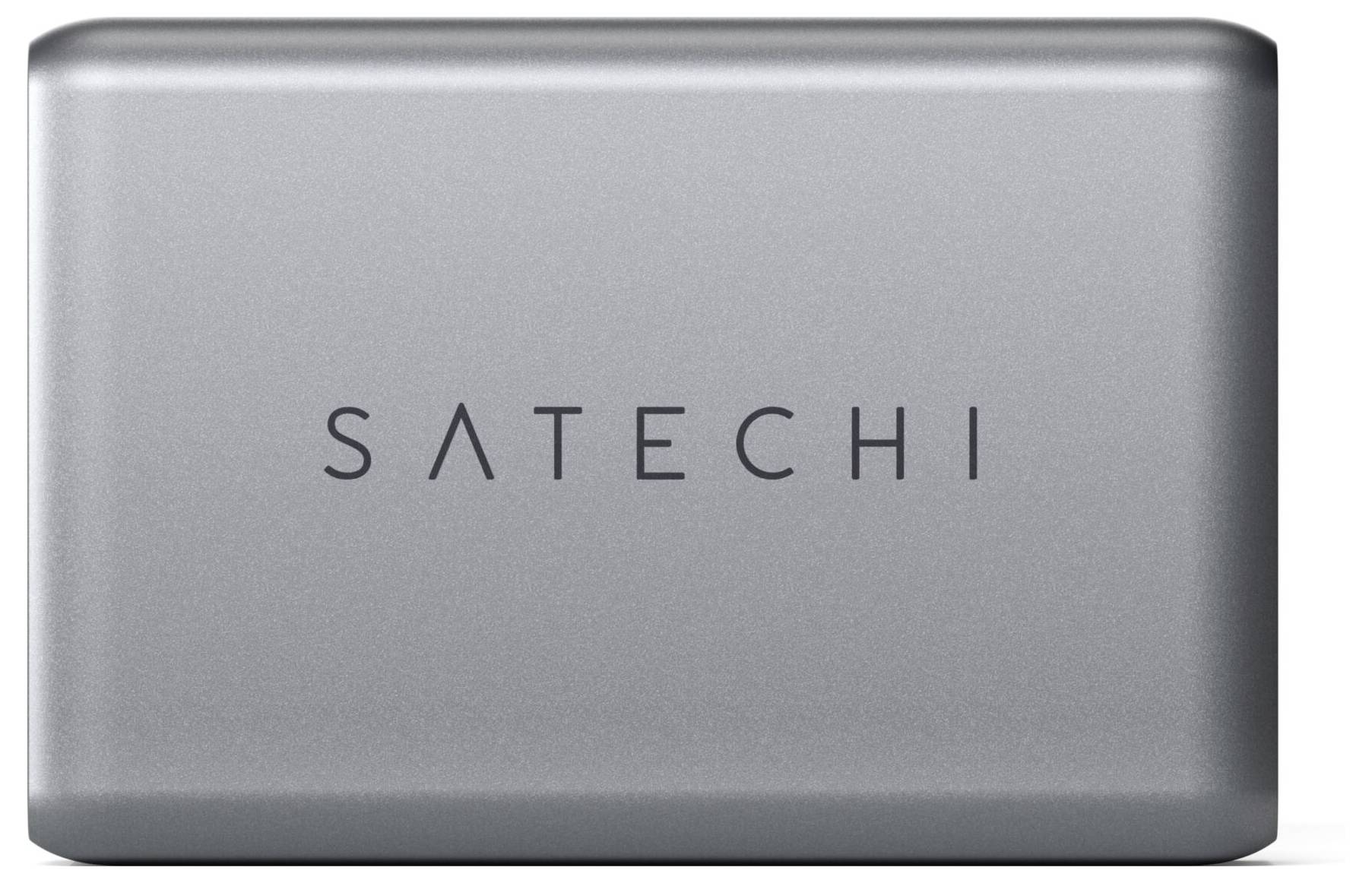 Satechi ST-TC100GM-EU USB Ladegerät 100W 1x USB-A, 2x USB-C® USB PD Schwarz, Grau Innenbereich