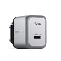 Satechi ST-UC20WCM-EU USB Ladegerät 20W 1x USB-C® Silber Innenbereich Satechi ST-UC20WCM-EU USB Ladegerät 20W 1x USB-C® Silber Innenbereich