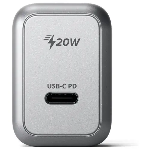 Satechi ST-UC20WCM-EU USB Ladegerät 20W 1x USB-C® Silber Innenbereich Satechi ST-UC20WCM-EU USB Ladegerät 20W 1x USB-C® Silber Innenbereich