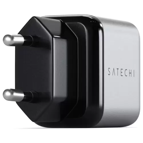 Satechi ST-UC20WCM-EU USB Ladegerät 20W 1x USB-C® Silber Innenbereich Satechi ST-UC20WCM-EU USB Ladegerät 20W 1x USB-C® Silber Innenbereich