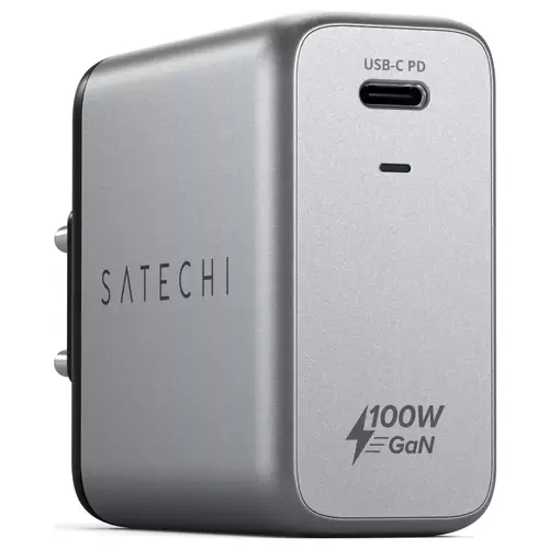 Satechi ST-UC100WSM-EU USB Ladegerät 100W 1x USB-C® Anthrazit Innenbereich Satechi ST-UC100WSM-EU USB Ladegerät 100W 1x USB-C® Anthrazit Innenbereich