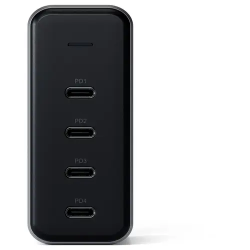 Satechi ST-UC165GM-EU USB Ladegerät 165W 4x USB-C® USB PD Anthrazit Innenbereich Satechi ST-UC165GM-EU USB Ladegerät 165W 4x USB-C® USB PD Anthrazit Innenbereich