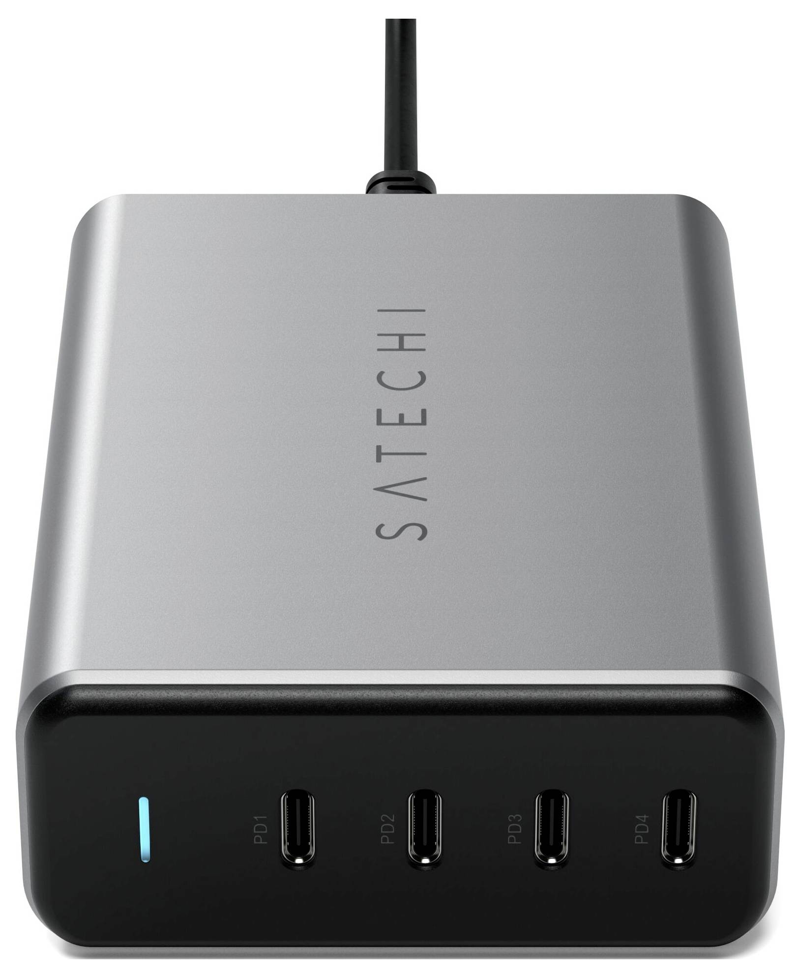 Satechi ST-UC165GM-EU USB Ladegerät 165W 4x USB-C® USB PD Anthrazit Innenbereich