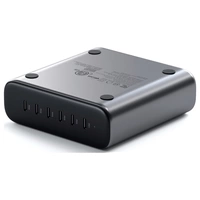 Satechi ST-C200GM-EU USB Ladegerät 200W 6x USB-C® USB PD 3.1 Grau Innenbereich Satechi ST-C200GM-EU USB Ladegerät 200W 6x USB-C® USB PD 3.1 Grau Innenbereich
