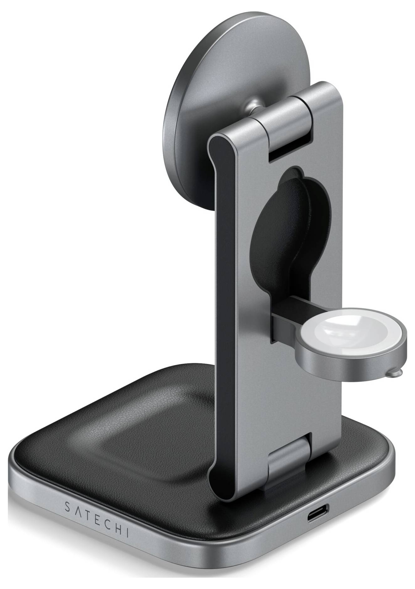 Satechi Induktions-Ladegerät ST-Q31FM-EA ST-Q31FM-EA Anthrazit