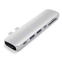 Satechi USB-C® Dockingstation ST-CMBPS Satechi USB-C® Dockingstation ST-CMBPS