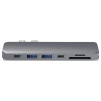 Satechi USB-C® Dockingstation ST-CMBPM Satechi USB-C® Dockingstation ST-CMBPM