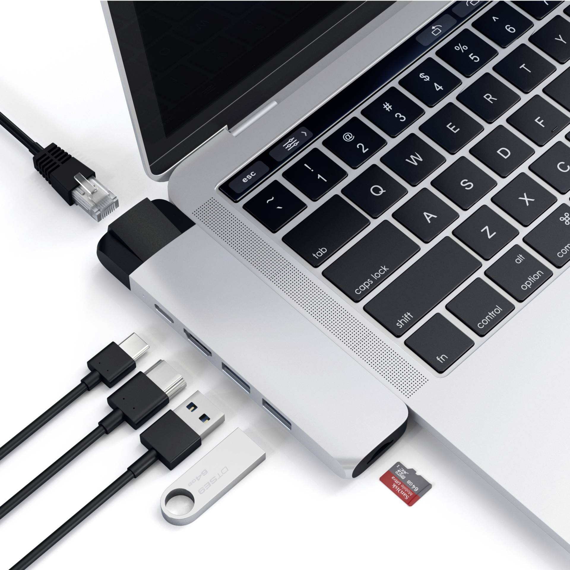 Satechi USB-C® Dockingstation ST-TCPHES