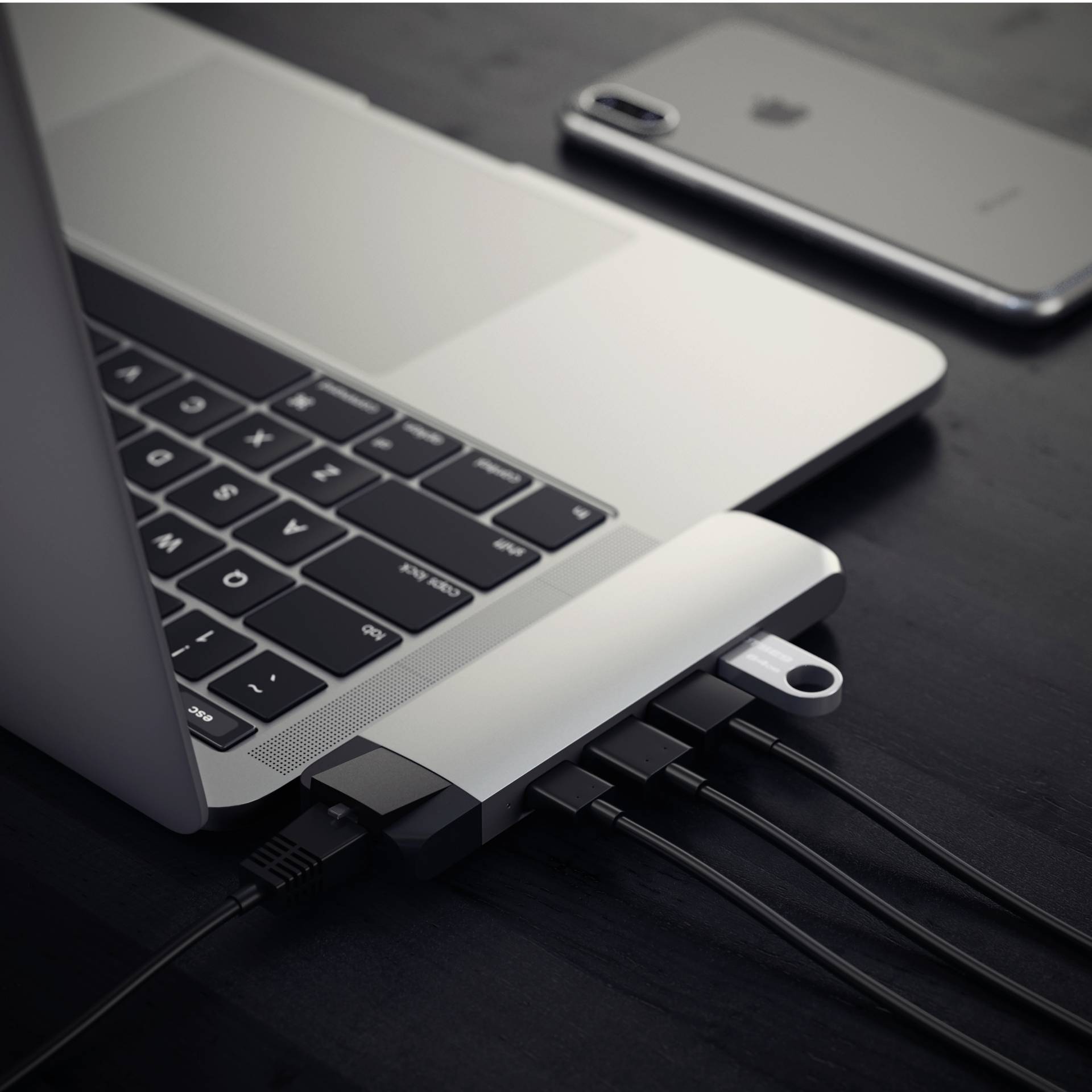 Satechi USB-C® Dockingstation ST-TCPHES