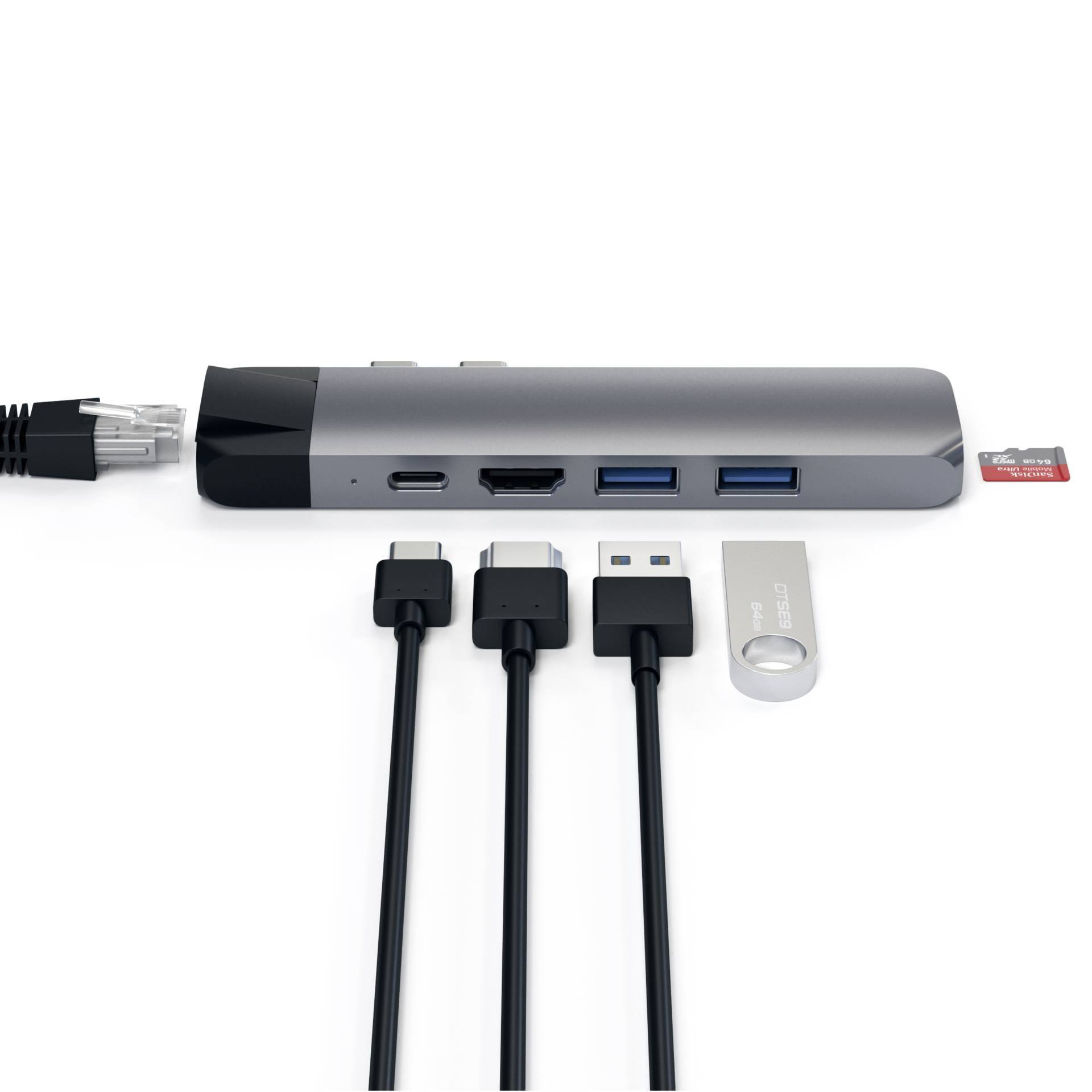 Satechi USB-C® Dockingstation ST-TCPHEM