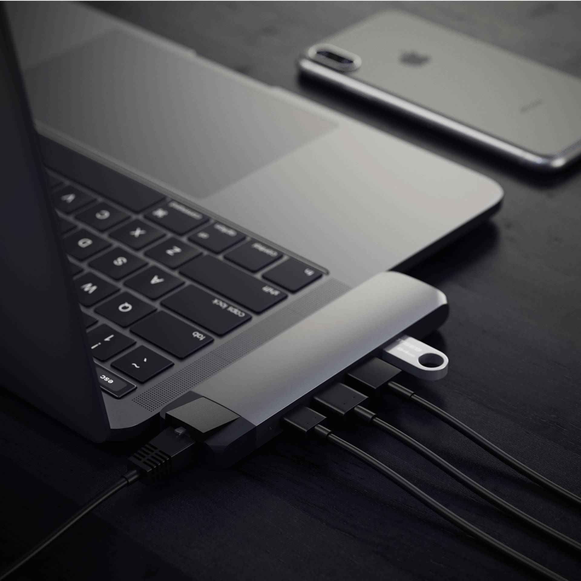 Satechi USB-C® Dockingstation ST-TCPHEM