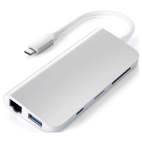 Satechi USB-C® Dockingstation ST-TCMM8PAS Satechi USB-C® Dockingstation ST-TCMM8PAS