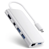 Satechi USB-C® Dockingstation ST-TCMM8PAS Satechi USB-C® Dockingstation ST-TCMM8PAS