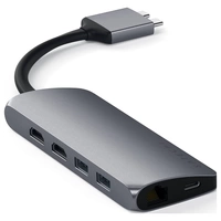 Satechi USB-C® Dockingstation ST-TCDMMAM Satechi USB-C® Dockingstation ST-TCDMMAM