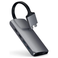 Satechi USB-C® Dockingstation ST-TCDMMAM Satechi USB-C® Dockingstation ST-TCDMMAM