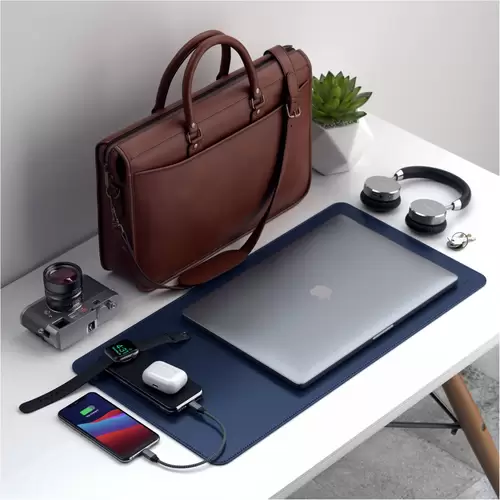 Satechi Quatro Wireless Powerbank 10000 mAh Qi Wireless Charging USB-A, USB-C® Schwarz Satechi Quatro Wireless Powerbank 10000 mAh Qi Wireless Charging USB-A, USB-C® Schwarz