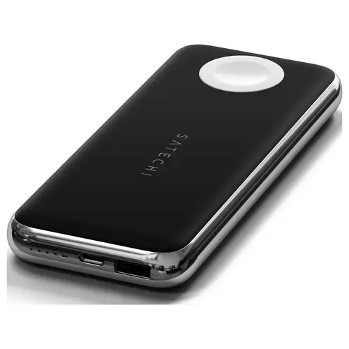 Satechi Quatro Wireless Powerbank 10000 mAh Qi Wireless Charging USB-A, USB-C® Schwarz Satechi Quatro Wireless Powerbank 10000 mAh Qi Wireless Charging USB-A, USB-C® Schwarz