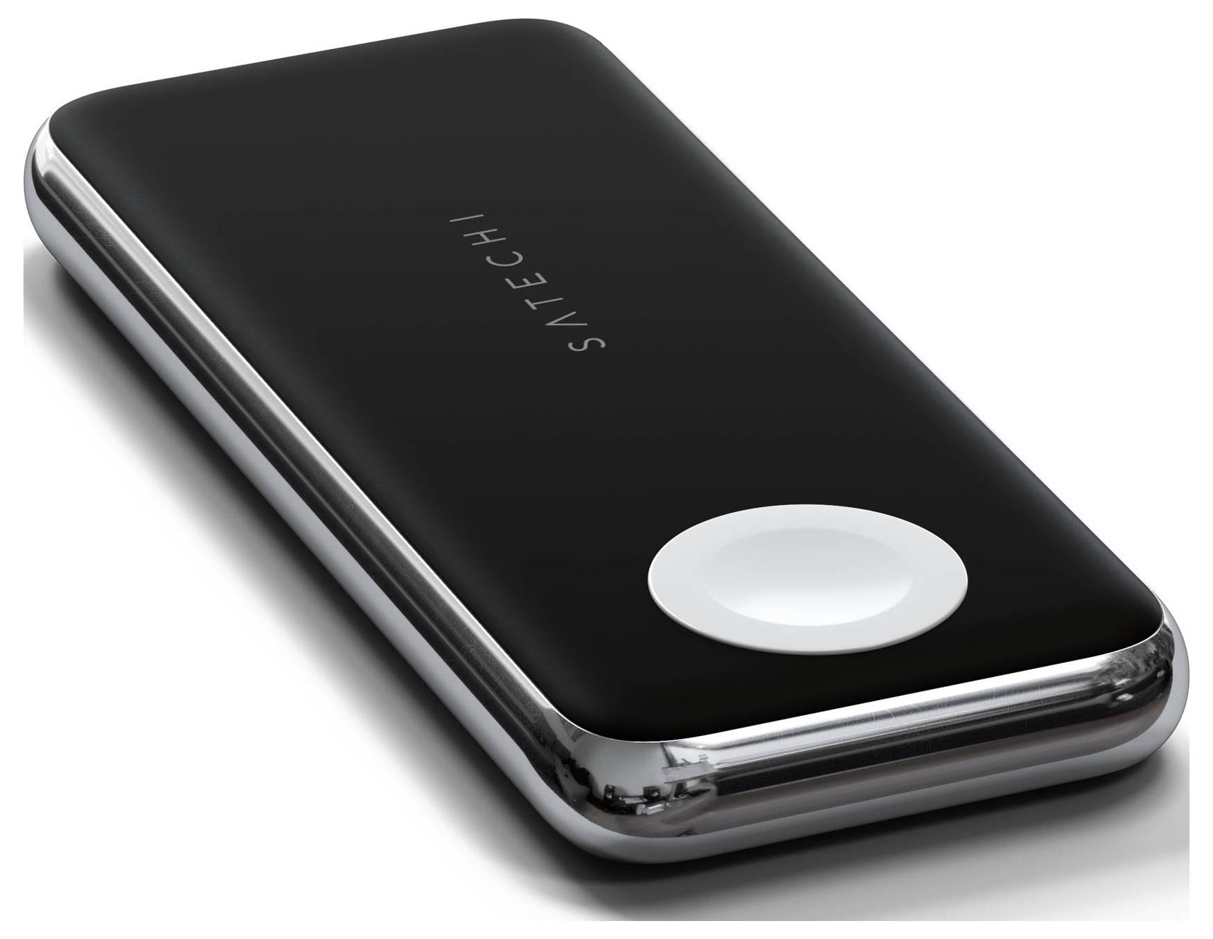 Satechi Quatro Wireless Powerbank 10000 mAh Qi Wireless Charging USB-A, USB-C® Schwarz