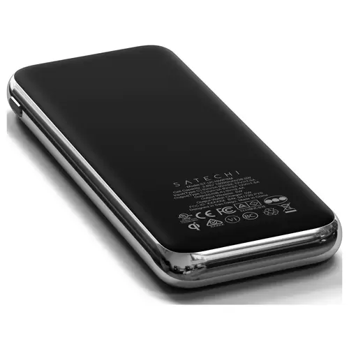 Satechi Quatro Wireless Powerbank 10000 mAh Qi Wireless Charging USB-A, USB-C® Schwarz Satechi Quatro Wireless Powerbank 10000 mAh Qi Wireless Charging USB-A, USB-C® Schwarz