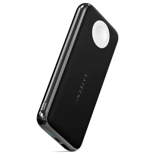 Satechi Quatro Wireless Powerbank 10000 mAh Qi Wireless Charging USB-A, USB-C® Schwarz Satechi Quatro Wireless Powerbank 10000 mAh Qi Wireless Charging USB-A, USB-C® Schwarz