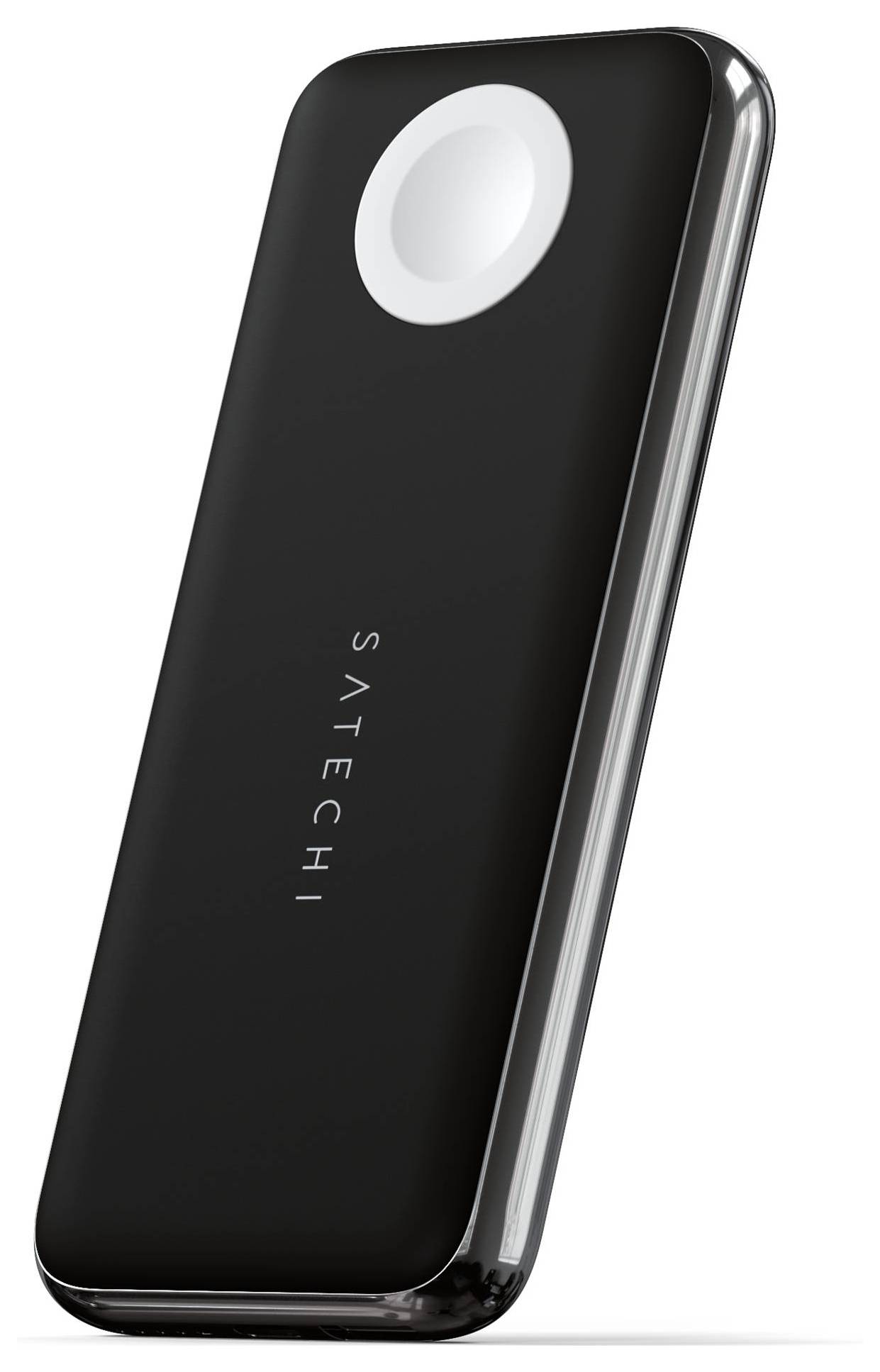 Satechi Quatro Wireless Powerbank 10000 mAh Qi Wireless Charging USB-A, USB-C® Schwarz