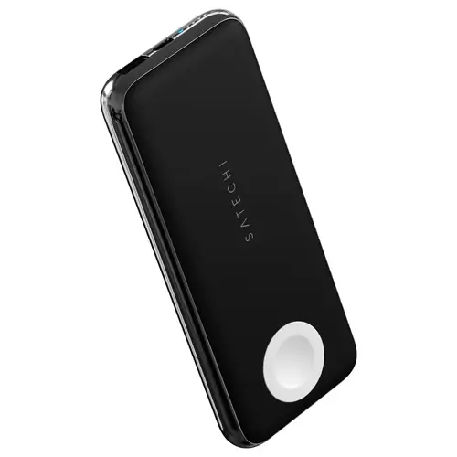 Satechi Quatro Wireless Powerbank 10000 mAh Qi Wireless Charging USB-A, USB-C® Schwarz Satechi Quatro Wireless Powerbank 10000 mAh Qi Wireless Charging USB-A, USB-C® Schwarz