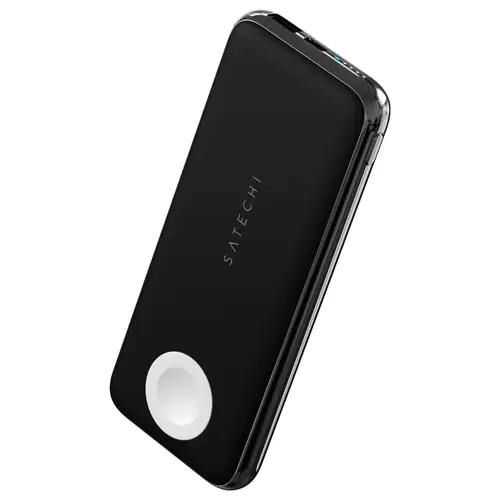 Satechi Quatro Wireless Powerbank 10000 mAh Qi Wireless Charging USB-A, USB-C® Schwarz Satechi Quatro Wireless Powerbank 10000 mAh Qi Wireless Charging USB-A, USB-C® Schwarz