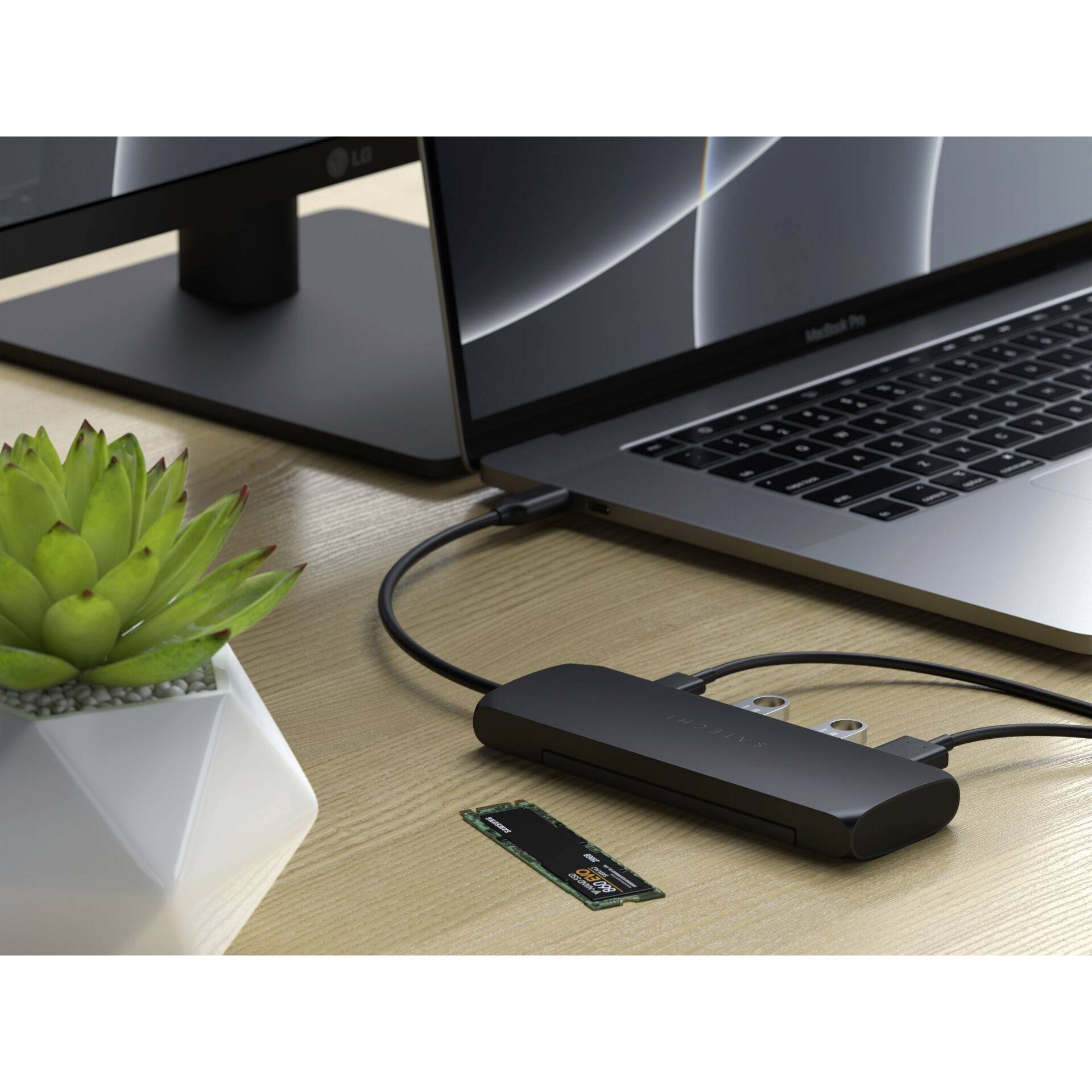 Satechi USB-C® Dockingstation ST-UCHSEK