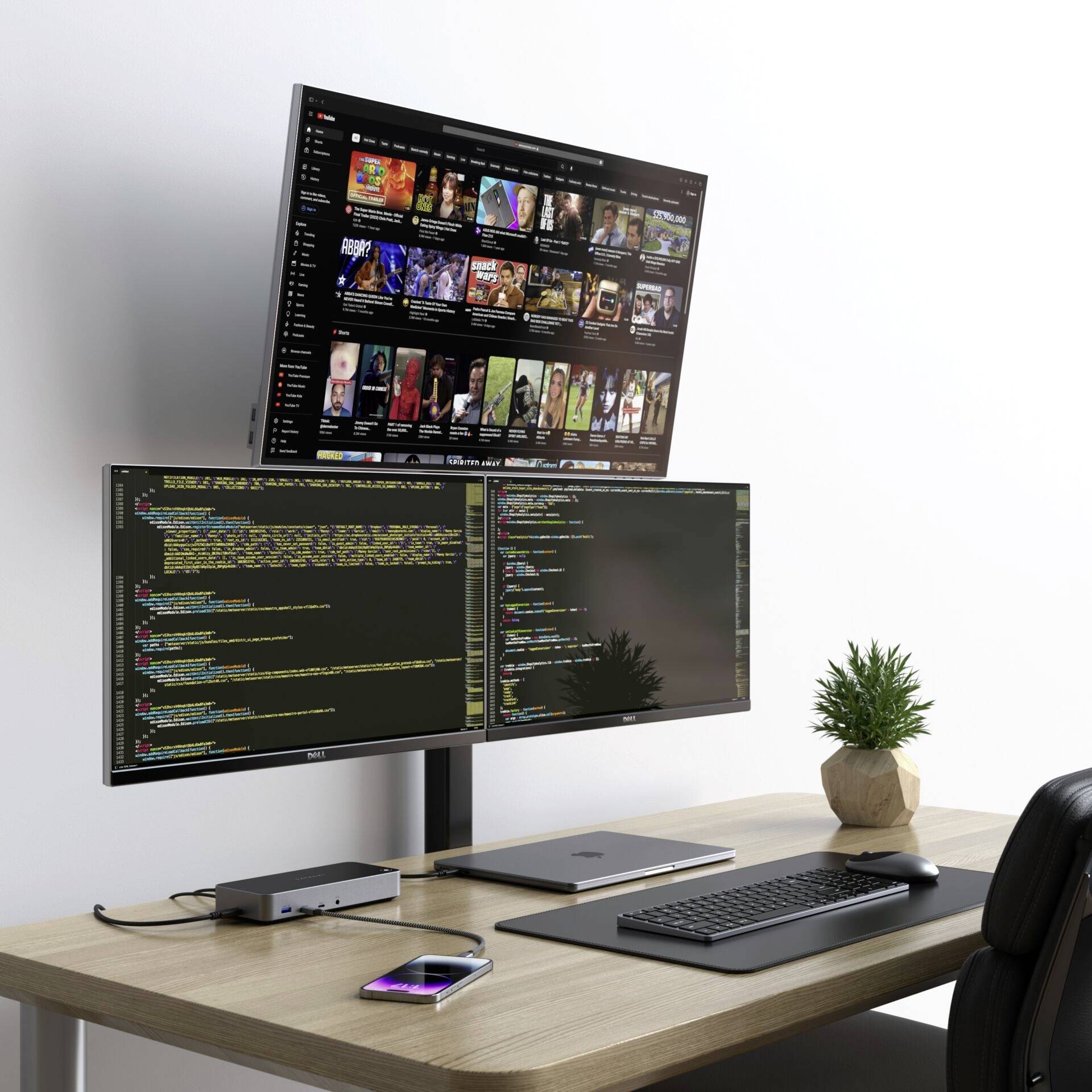 Satechi USB-C® Dockingstation ST-D4KTM-EU