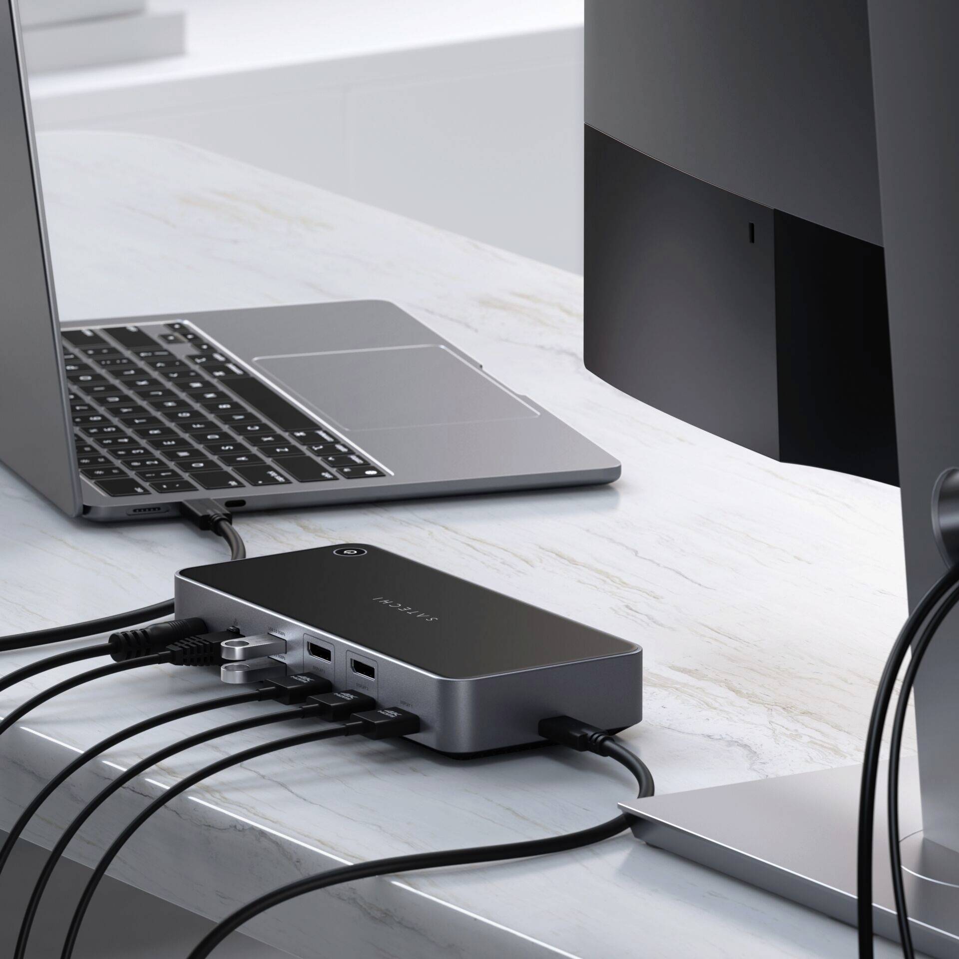 Satechi USB-C® Dockingstation ST-D4KTM-EU