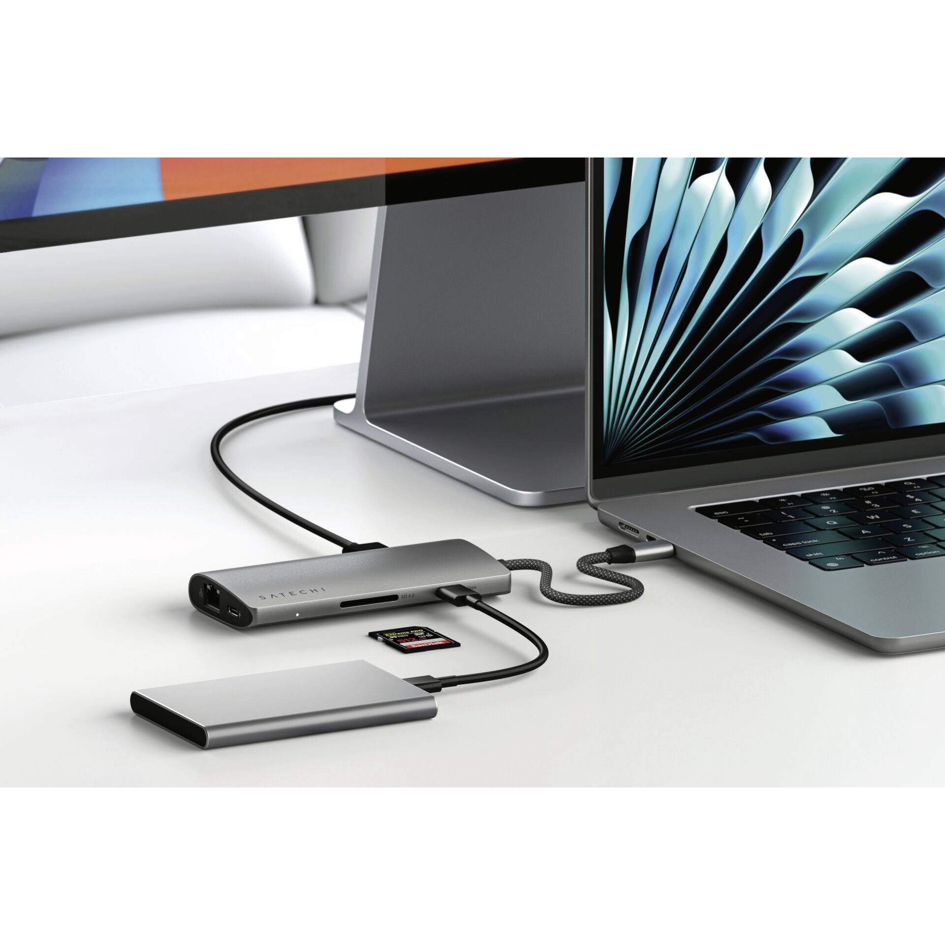 Satechi USB-C® Dockingstation ST-P8KEM