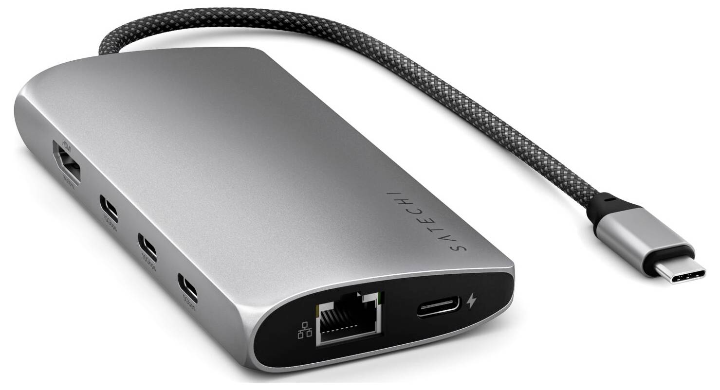 Satechi USB-C® Dockingstation ST-P8KEM