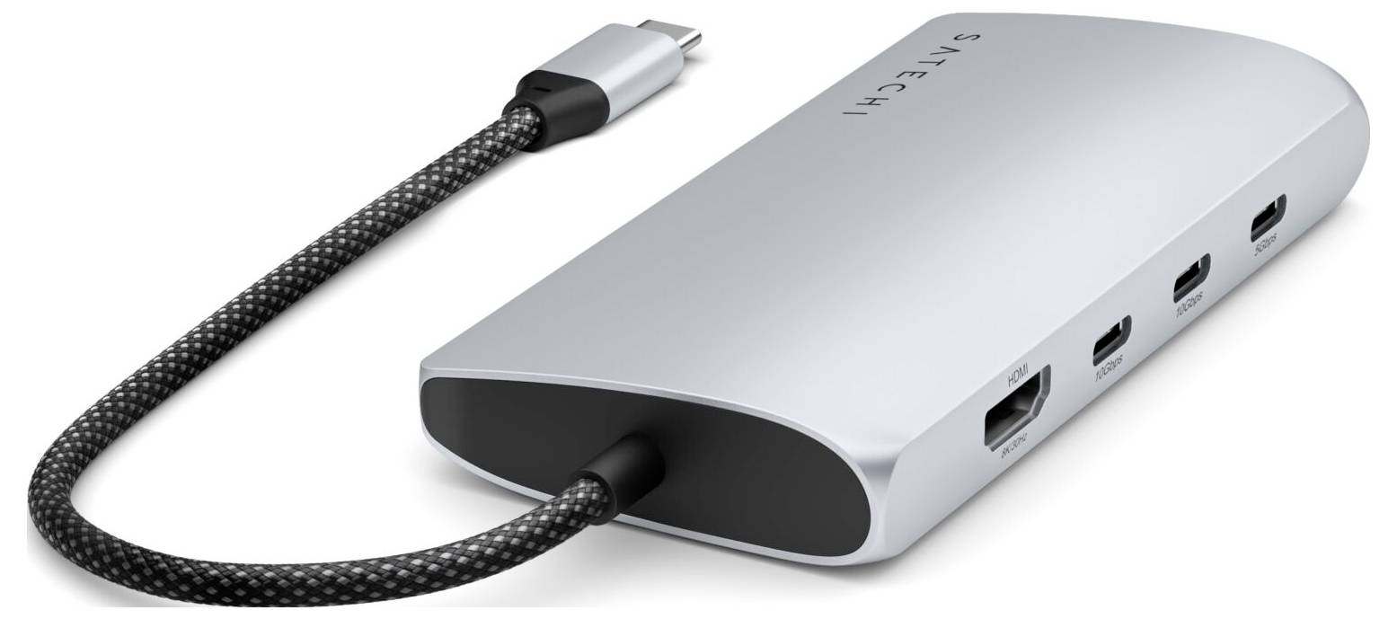 Satechi USB-C® Dockingstation ST-P8KES
