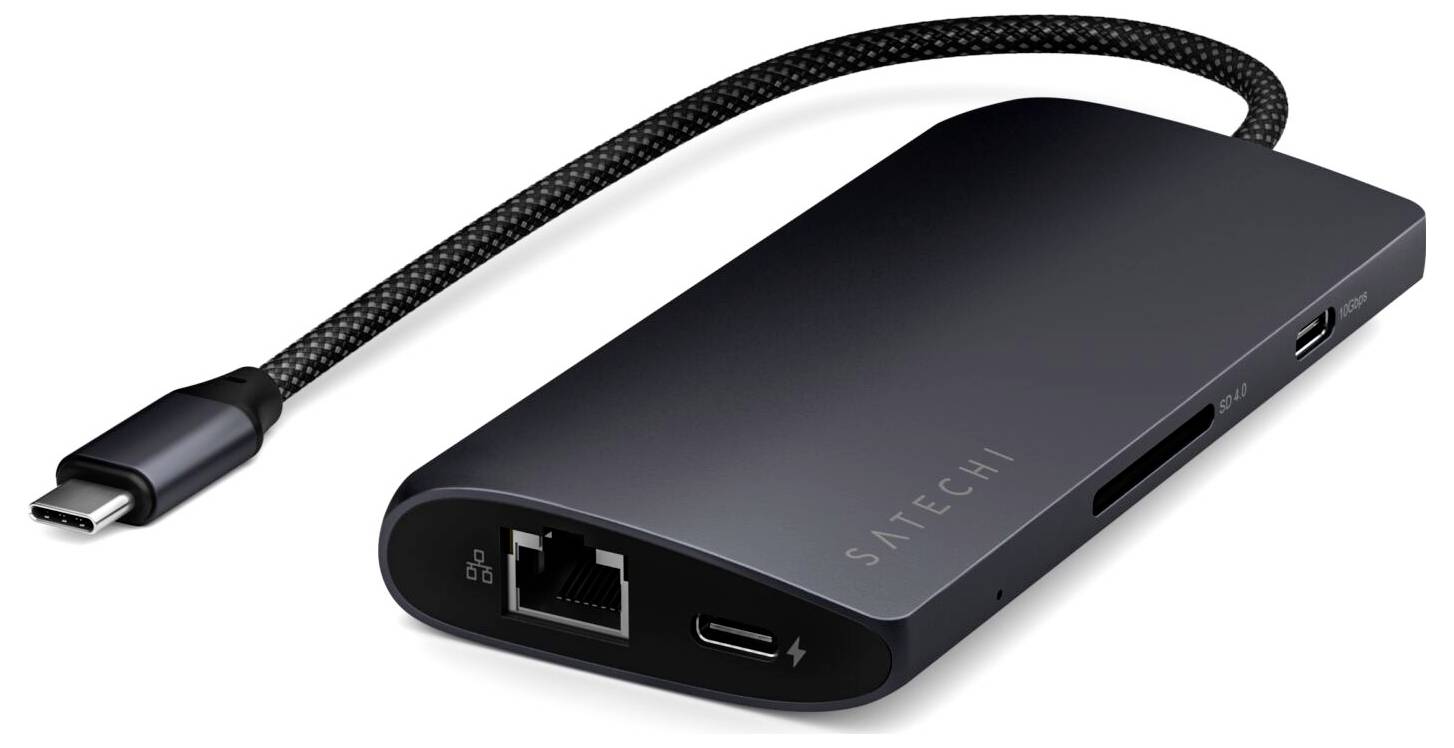 Satechi USB-C® Dockingstation ST-P8KED