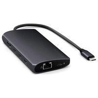 Satechi USB-C® Dockingstation ST-P8KED Satechi USB-C® Dockingstation ST-P8KED