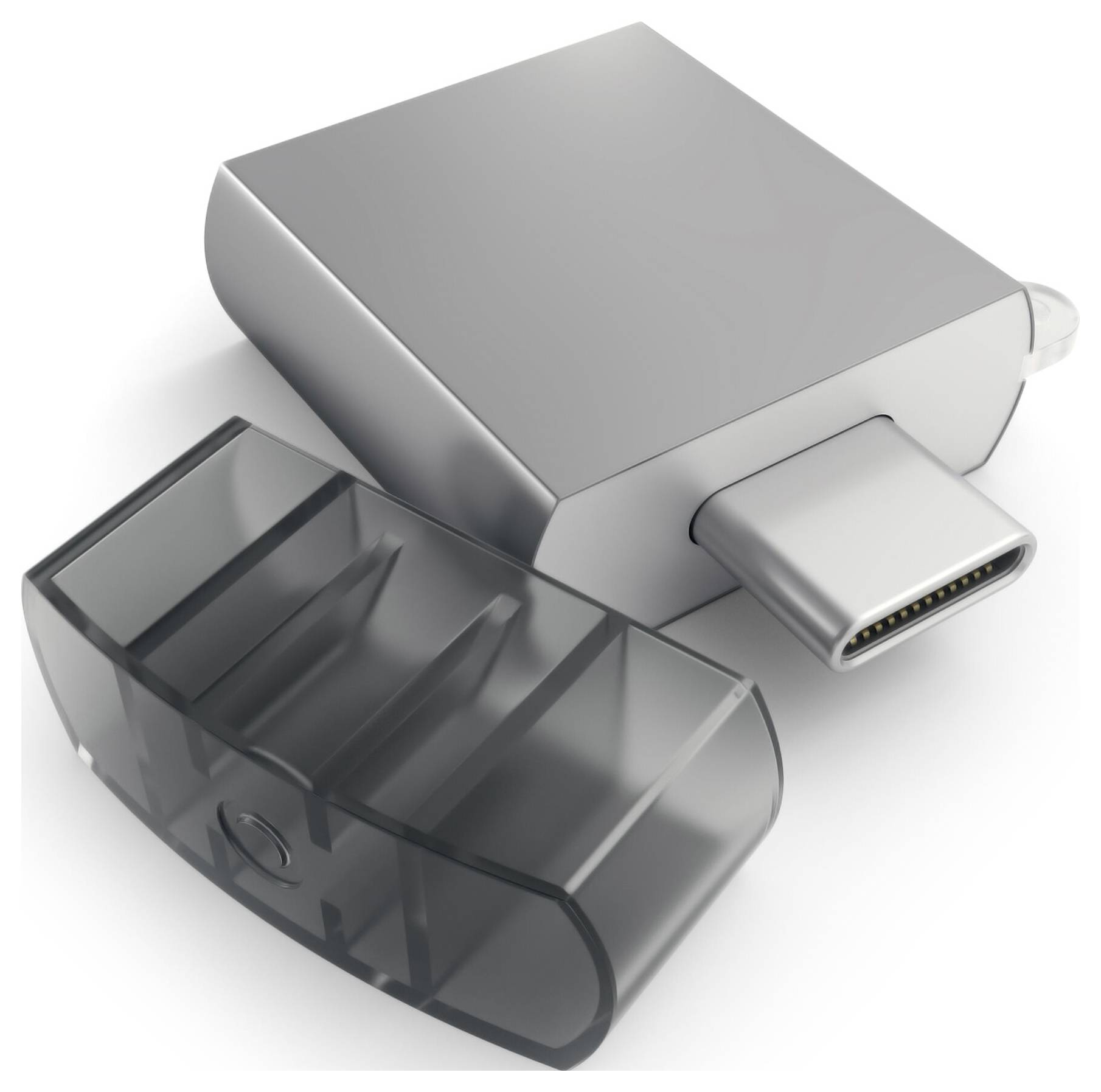 Satechi USB 3.1 Gen 1 (USB3.0) Adapter [1x USB-C® Stecker - 1x USB-A] ST-TCUAM