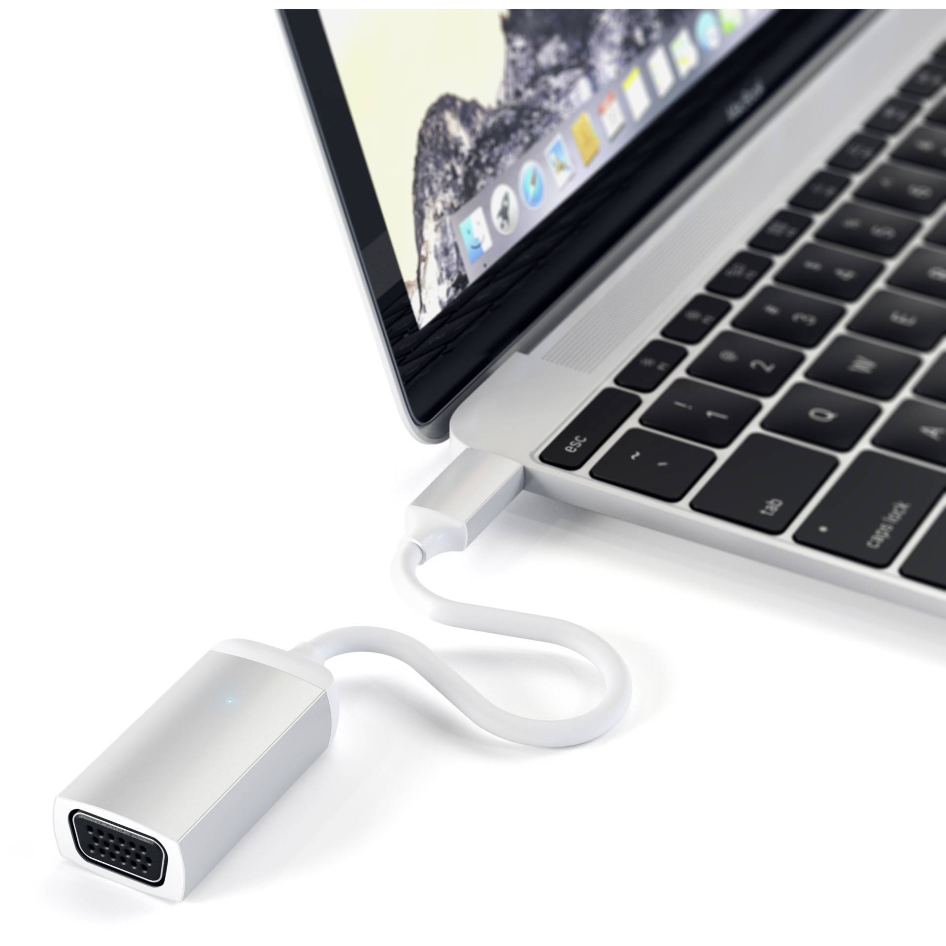 Satechi USB-C® Adapter [1x USB-C® Stecker - 1x VGA] ST-TCVGAS