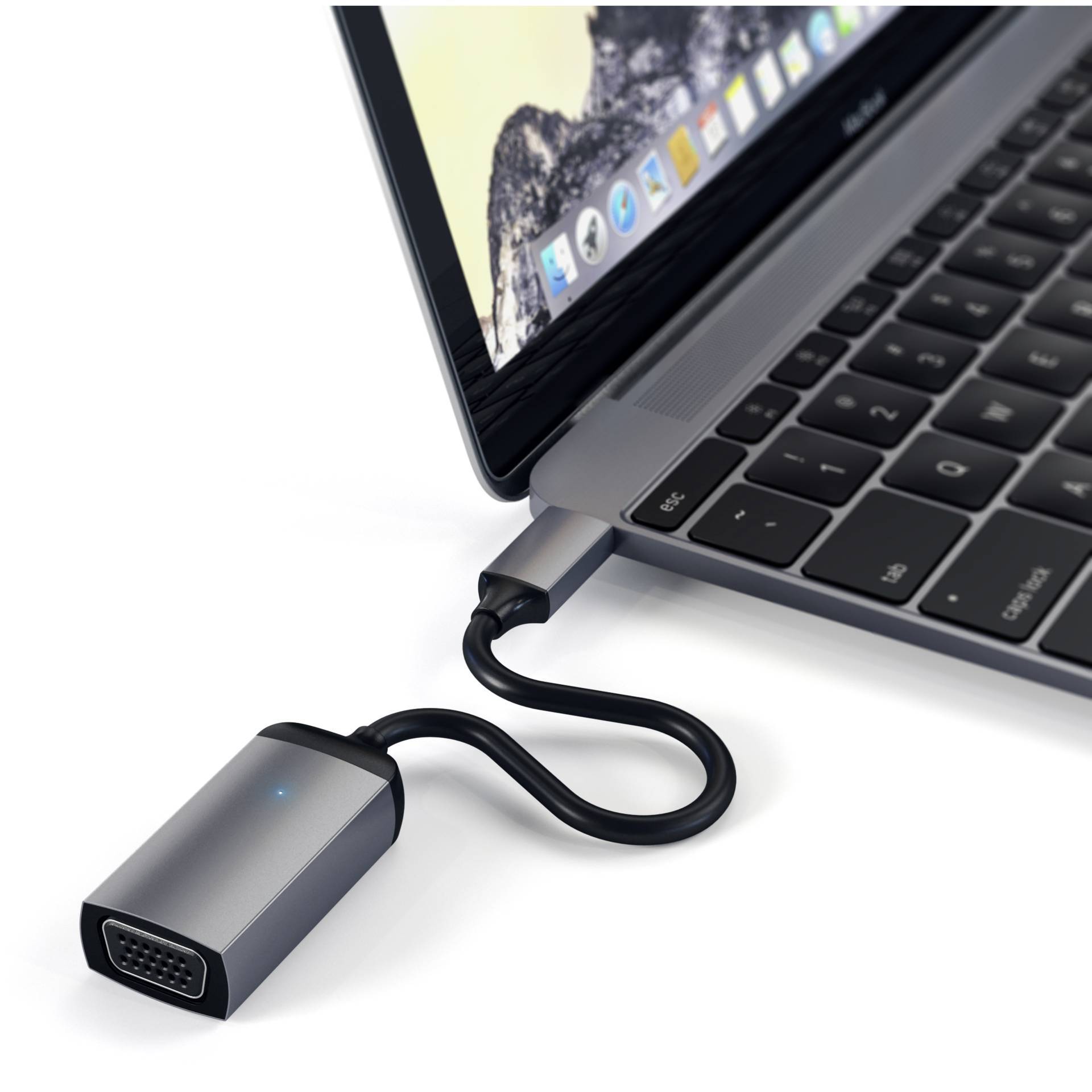 Satechi USB-C® Adapter [1x USB-C® Stecker - 1x VGA] ST-TCVGAM