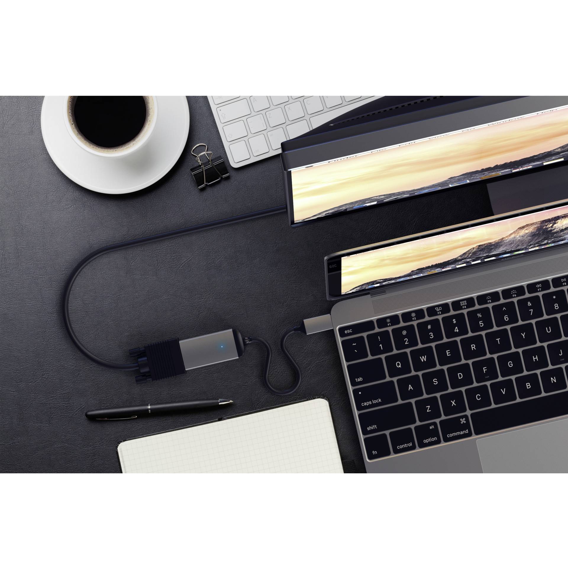 Satechi USB-C® Adapter [1x USB-C® Stecker - 1x VGA] ST-TCVGAM