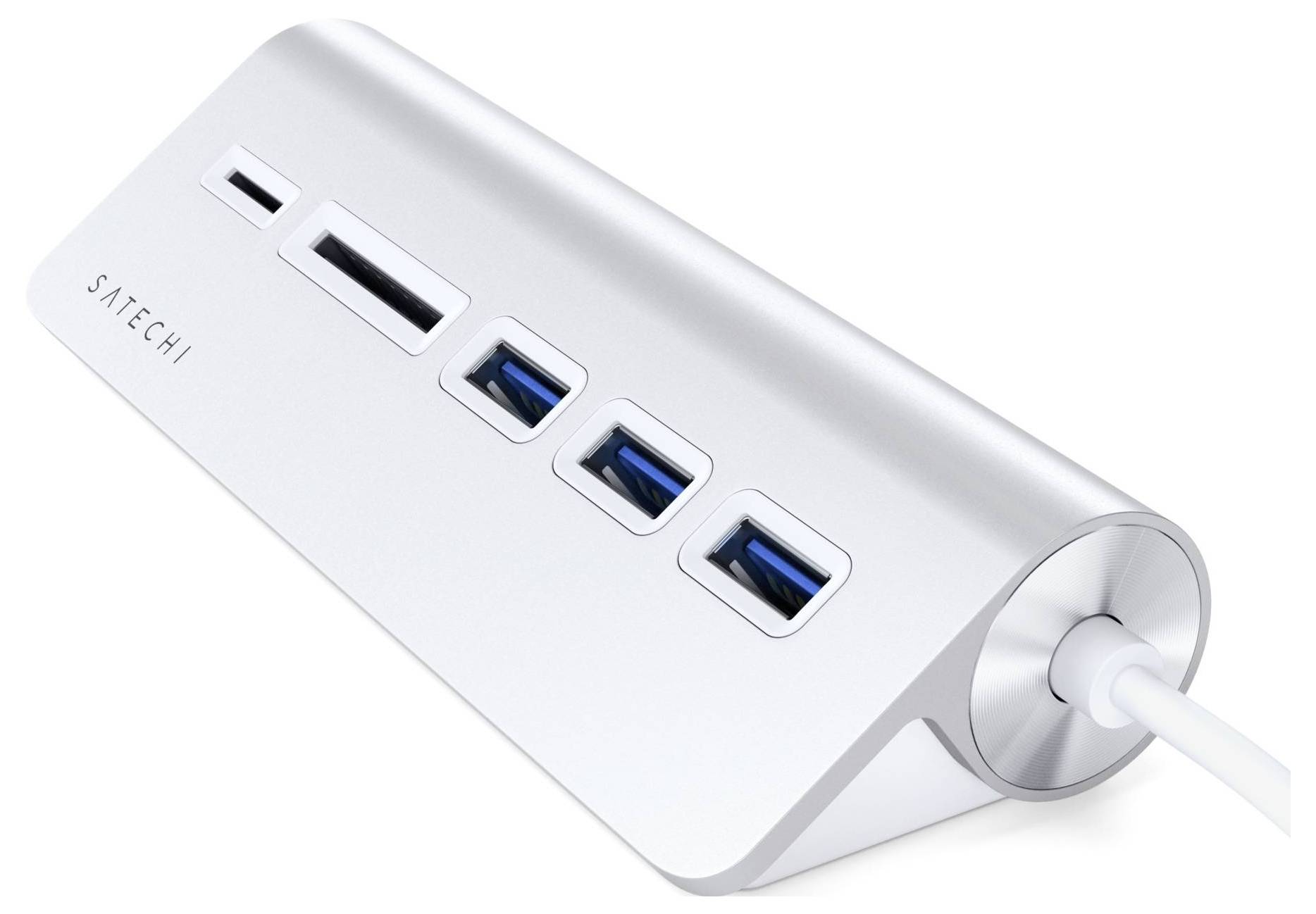 Satechi ST-TCHCRS USB-Kombi-Hub Silber