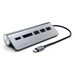 Satechi ST-TCHCRM USB-Kombi-Hub Spacegrau Satechi ST-TCHCRM USB-Kombi-Hub Spacegrau