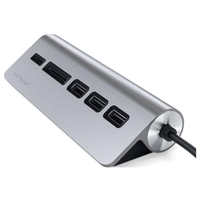 Satechi ST-TCHCRM USB-Kombi-Hub Spacegrau Satechi ST-TCHCRM USB-Kombi-Hub Spacegrau