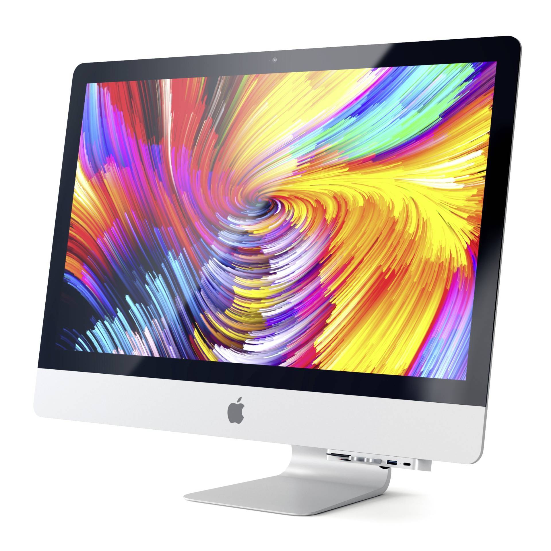 Satechi Clamp Hub Pro USB-Kombi-Hub Silber