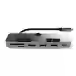 Satechi Clamp Hub Pro USB-Kombi-Hub Spacegrau Satechi Clamp Hub Pro USB-Kombi-Hub Spacegrau
