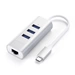 Satechi ST-TC2N1USB31AS USB-Kombi-Hub Silber Satechi ST-TC2N1USB31AS USB-Kombi-Hub Silber