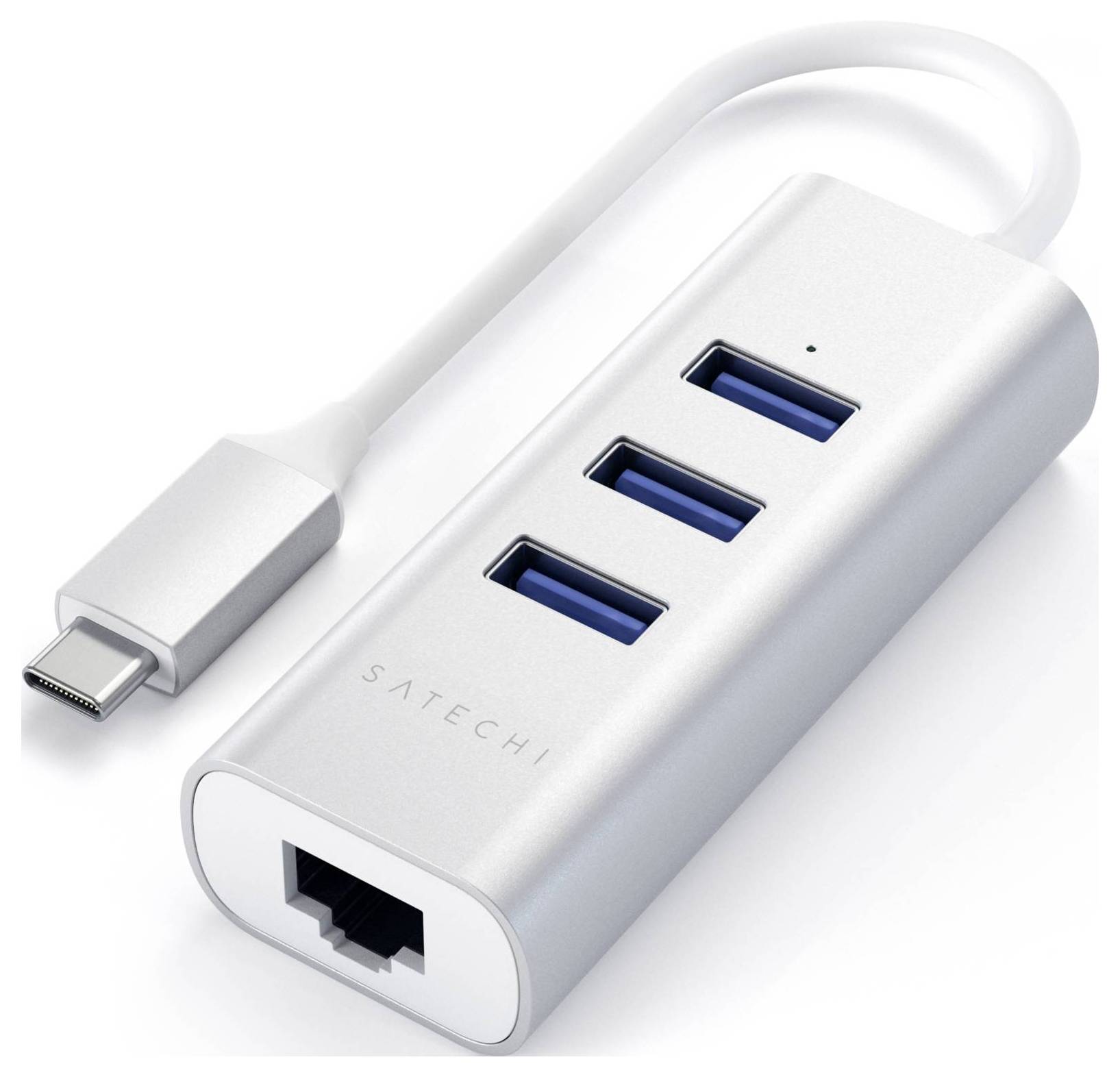 Satechi ST-TC2N1USB31AS USB-Kombi-Hub Silber