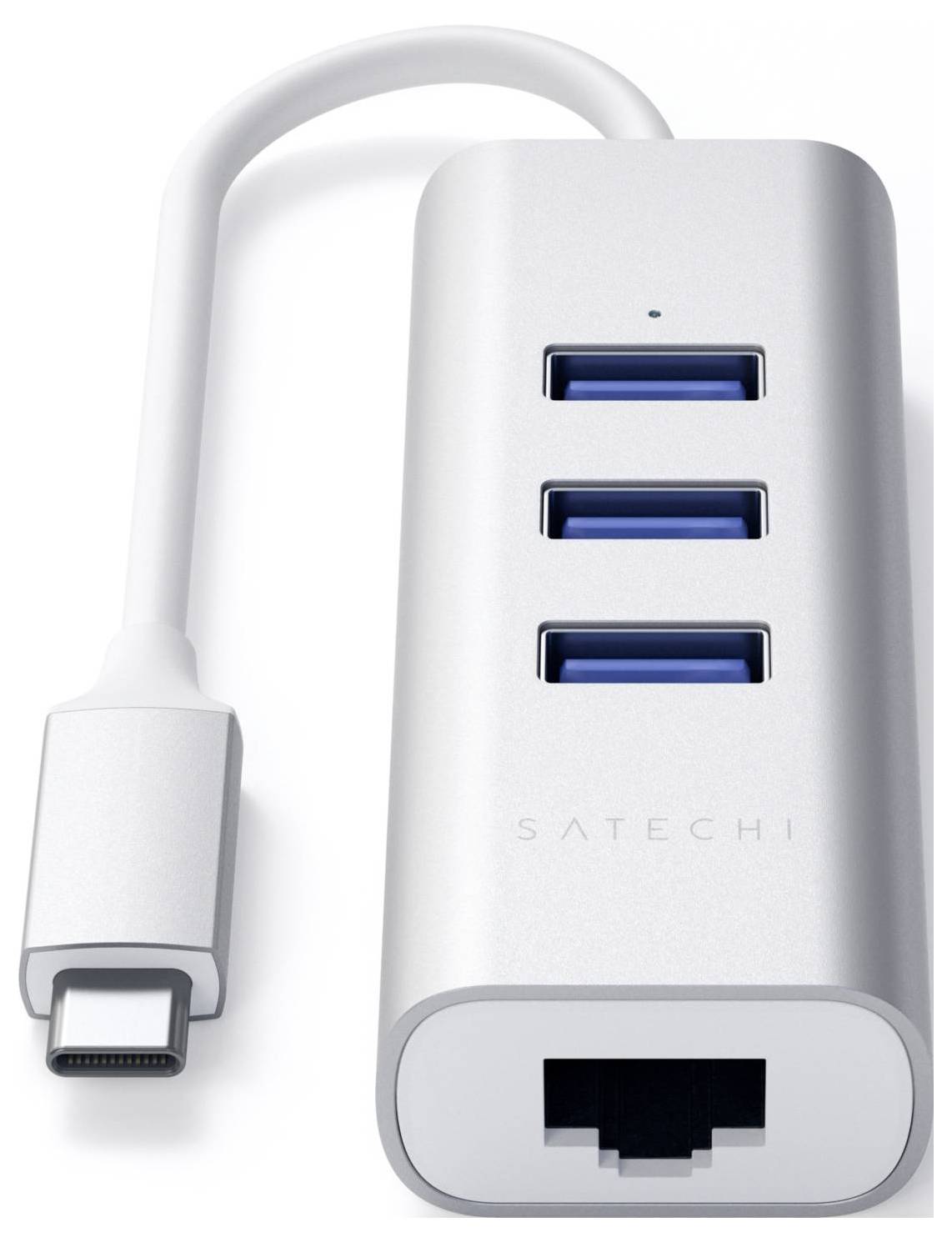 Satechi ST-TC2N1USB31AS USB-Kombi-Hub Silber