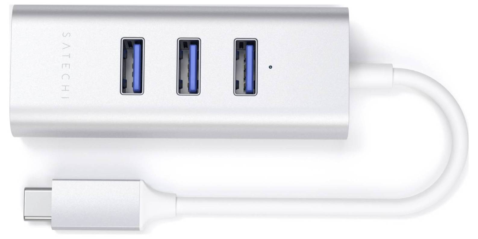 Satechi ST-TC2N1USB31AS USB-Kombi-Hub Silber