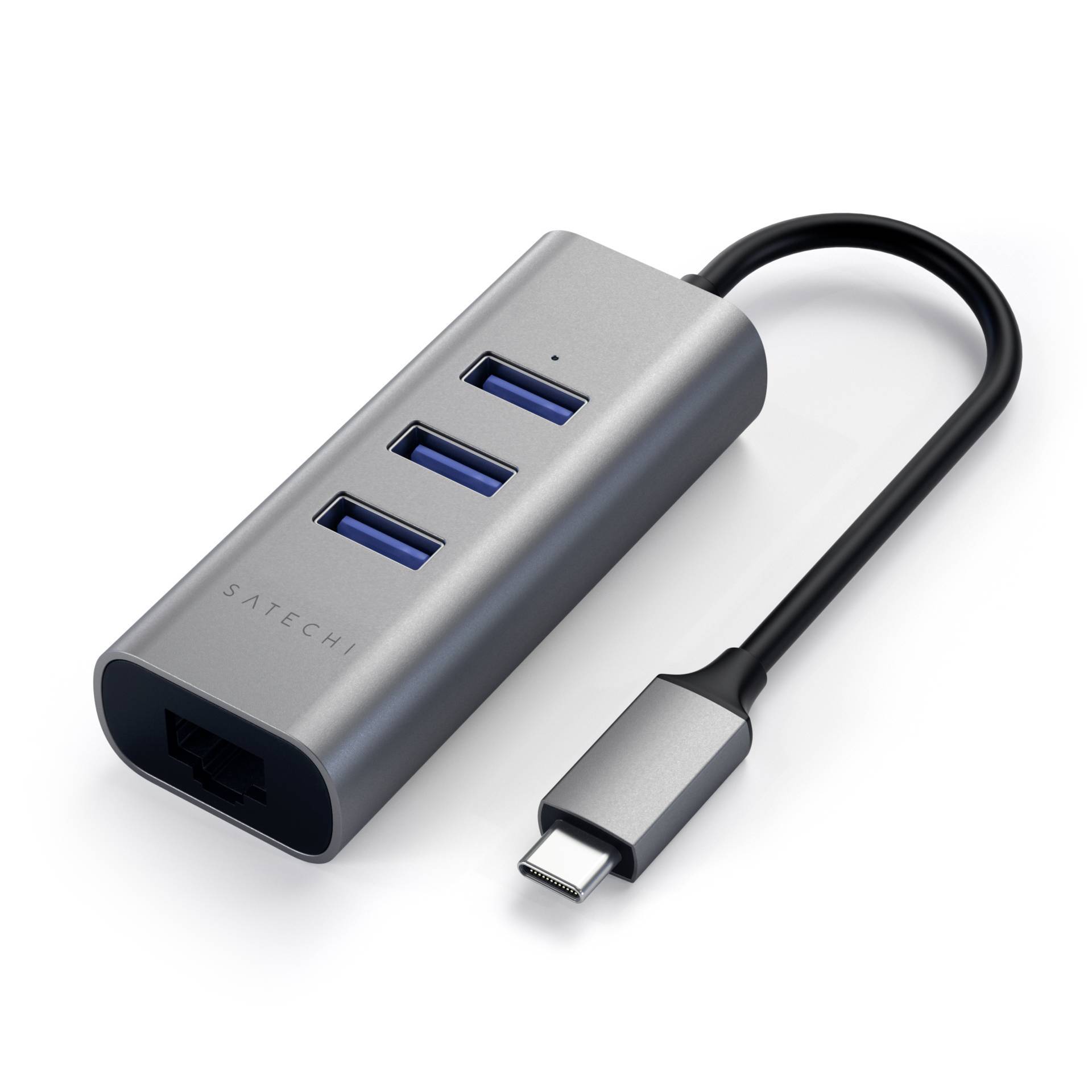 Satechi ST-TC2N1USB31AM USB-Kombi-Hub Spacegrau