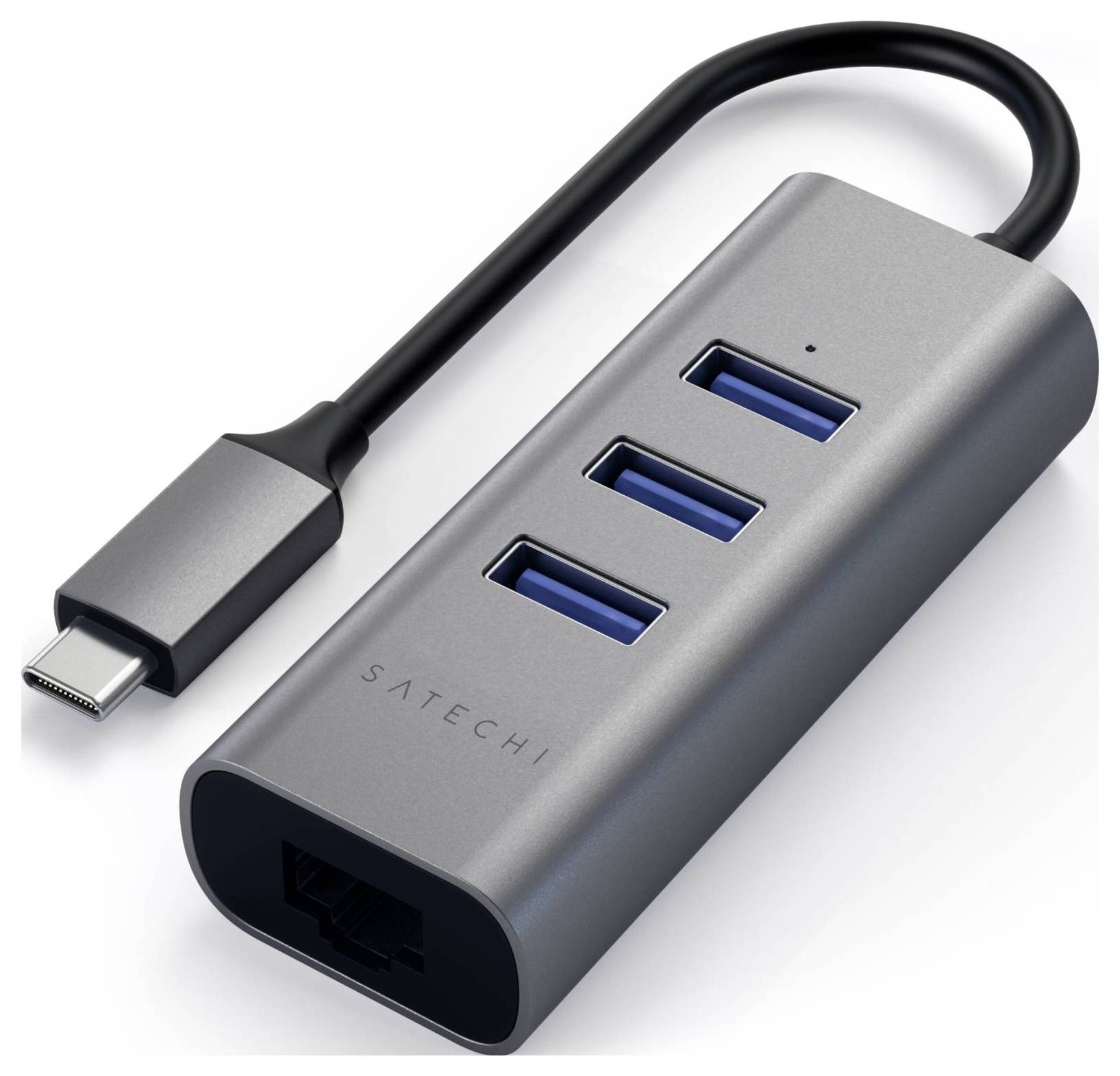 Satechi ST-TC2N1USB31AM USB-Kombi-Hub Spacegrau